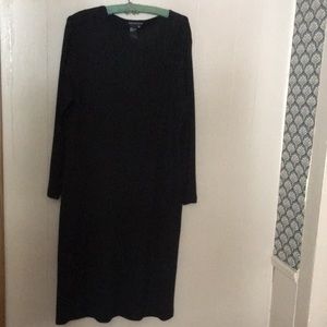 Spanner XL knit black dress wool/acrylic blend